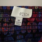 PINCH Floral Smocked Maxi Dress Cut Out mosaic Size M Red Size M Photo 8