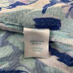 Lilly Pulitzer Shirt Women Small Blue White Abstract Print Elsa Blouse Preppy Photo 7