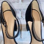 Pour La Victoire  Yvette Black snakeskin Platform Sandals Size 10 Photo 5