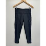 AQUA Leggins Size Small Womens Fitness Mesh Detail Athletic Gym NWT Photo 1