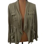 Torrid Light Weight Drape Front Anorak in deep Depths color size 0X or 12 Photo 0