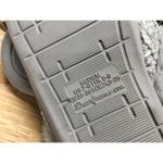 Dearfoams Chenille Womens 8 Gray Claire Cable Knit Shearling Lined Slip-On Clogs Photo 5