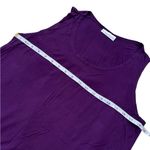 Bryn Walker  soft flowy Purple tank Top size L‎ Photo 6