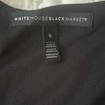 White House | Black Market  Black Sleeveless Lace-Up Top Size Small Photo 2