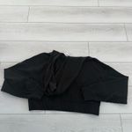 Alo Yoga Alo Muse Cropped Hoodie Black Photo 3