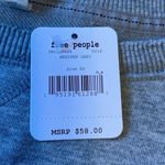 Free People  Kick it Muscle Sweet Tee Top In Grey.Size XS Photo 6