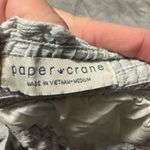Paper Crane  Gray/Green Textured Pants Photo 2