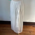 Filly Flair White & Blue Floral Open Bow Back Sleeveless Maxi Dress Photo 3