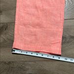 Athleta  Retreat Linen High Rise Wide Leg‎ Pant Sunset Glow Orange Size 0 Photo 11