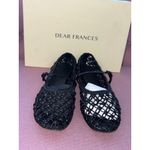 Dear Frances Balla Weave Flats in Black 36 With Box Womens Leather Shoes Size 5 Photo 7