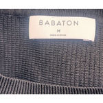 Babaton Sculpt Knit Muscle Ribbed Crop Tank Womens Size Medium Minimalist Career Photo 5
