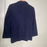 J.Crew Vintage J.‎ Crew Button Down Navy Topcoat Pea Coat Size 8 EUC Wool & Cashmere Photo 3