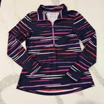 Columbia Omni Wick Half Zip Athletic Pullover Top Women's Size Medium Black/Pink Photo 0