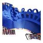 Tinibikini  Swimwear Bikini Top Women Size S Blue Multicolor Tie-Dye Pool Beach Photo 6