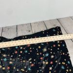 Nookie Nooki London Josie Printed Velvet Blouse Stars Print Long Sleeve pullover Large Photo 15