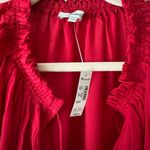 Madewell NWT! Long-Sleeve Tie-Neck Top Size: XL Photo 6