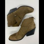 Eileen Fisher Brown Suede Wedge Booties Size 7.5 Photo 9