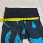 Lululemon Women's Blue & Black Run Top Speed Crop Leggings Photo 3