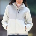The North Face light grey Denali jacket Photo 0