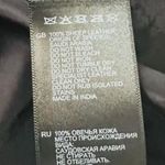 Reiss Mimi Paneled Leather Mini Skirt, Black, Size 10, Designer Luxury, NWT Photo 11