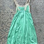 Vintage Moodsetter Nylon & Lace Nightgown and Robe Set Green Large Photo 7