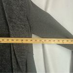 Jun & Ivy  Waterfall Cardigan Coat Long Open Front Womens Small Grey Photo 4