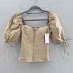 Reformation Maryland Linen Top NWT Photo 4