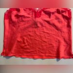 Victoria's Secret VICTORIA’S SECRET Satin Feel Eyelash Lace Trim V-Neck Cami Tank Top Pink Size M Photo 4