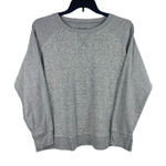Eddie Bauer Legend Wash Sweatshirt Women’s 2XL Gray Geometric Print Crew Neck Photo 0