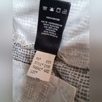 Kenar Black and White Ankle Cropped Pants Photo 9