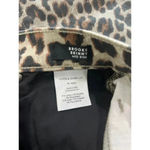 Veronica Beard Coated Leopard Animal Print Brooke Skinny Mid Rise Jeans Sz 27 Photo 4