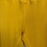 Carbon38 Ribbed 7/8 Legging Womens XS Yellow Athletic Pants Photo 12