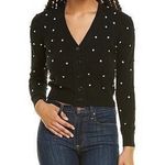 BURRYCO Jeweled Cardigan Black Photo 0