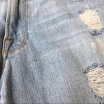 frame denim FRAME Skinny Jeans Lightwash Distressed Size 28 Denim Cotton Blend Pants Photo 2