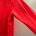 Under Armour HeatGear Hot Pink Long Sleeve 1/2 Zip Activewear Jacket Sz M Photo 6