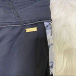 Alala Palm Shadow Print Blocked Crop Active Workout Leggings Photo 4