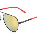 FILA Unisex Semi-Matte Black Sunglasses Photo 0