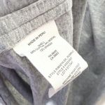 Theory  Rimaeya DR Rubric Ruched Side Tie Jersey Knit Tank Dress Size Small Gray Photo 6