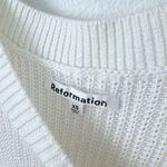 Reformation Lilac Linen Knit Top Photo 6