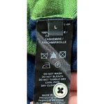 Paul Smith Black Women's Green/Navy 100% Cashmere Cardigan Size Large Photo 3