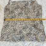 EXPRESS Women’s Animal Print in BROWN & BLACK Square Neck Cami size Medium Photo 5