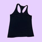 Nike  Women Black Active T-Shirt Tank Top Black White Check 🔥 Photo 1