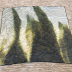 Elegant Green and Black Scarf Photo 0