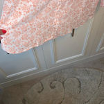 Jachs Girlfriend  Pink/White floral short‎ sleeved popover top XL NWT Photo 3