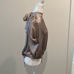 Entro NWT Tie-neck Cross-Back Bodysuit Sz M Photo 1