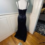 Mori Lee Mermaid Prom Formal Satin Dress Size 7 8 Photo 5