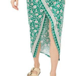 Free People Free People Sarong it Feels right skirt in emerald green Photo 0