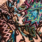 5/$25 Can’t Miss Abstract Geometric Bodycon Mini Dress draped neckline Size undefined Photo 6