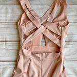 XScape  Cutout Satin V-Neck Sheath Dress Size 6 Photo 9