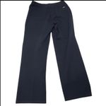 St. John Sport Navy Blue stretch Ponte xdress Pants Size 12 5 pocket style Photo 2